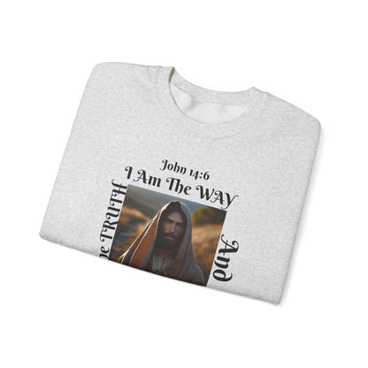 Born Again Christian Crewneck Sweatshirt - Unisex The way