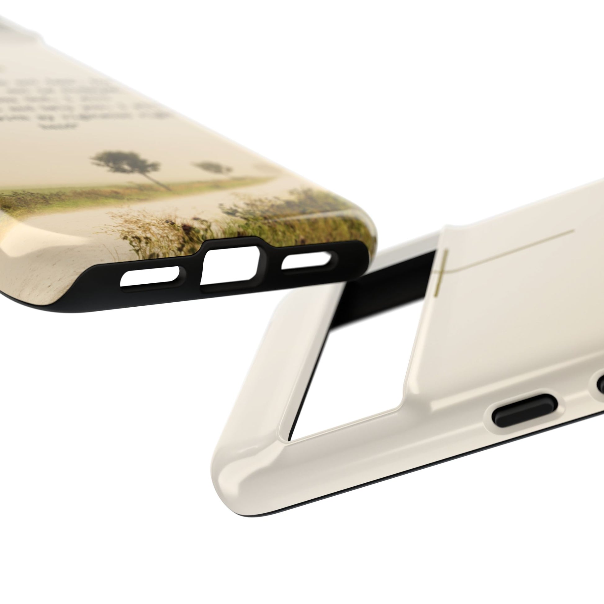 Christian Cross Phone Case with Isaiah 41:10 —The Original, Inspirational Protective iPhone Cover