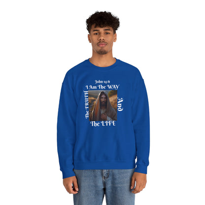 Born Again Christian Crewneck Sweatshirt - Unisex The way