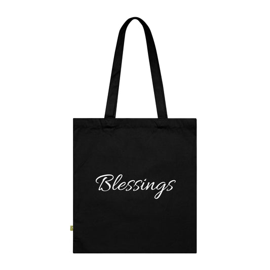 BLESSINGS Organic Cotton Tote Bag