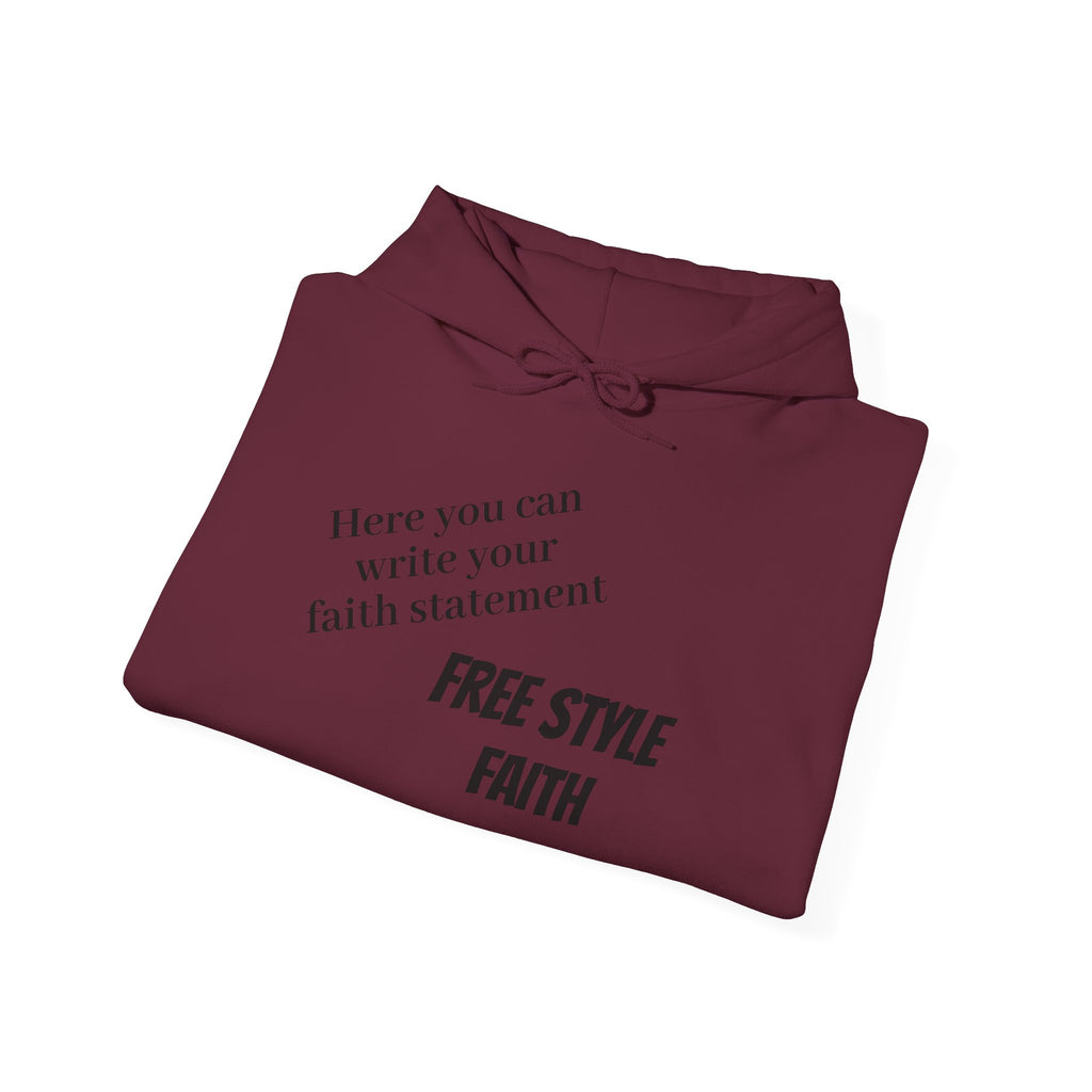 FREE STYLE FAITH Custom kristen Sweatshirt – The Original – faithwear – streetwear with purpose