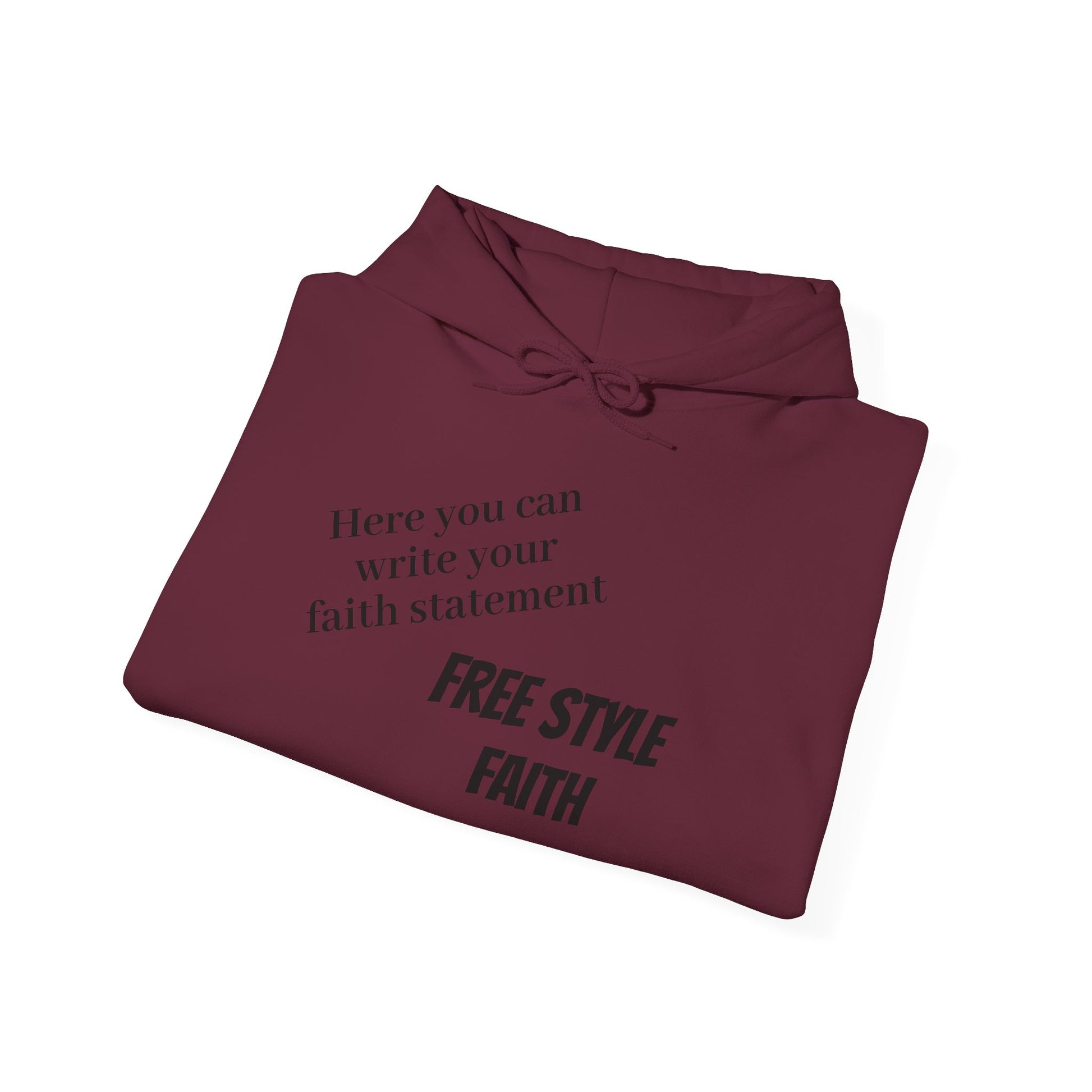 FREE STYLE FAITH Custom kristen Sweatshirt – The Original – faithwear – streetwear with purpose