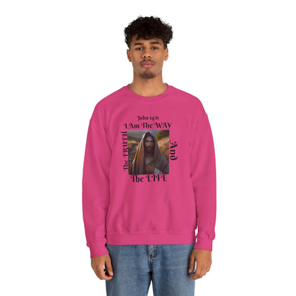 Born Again Christian Crewneck Sweatshirt - Unisex The way