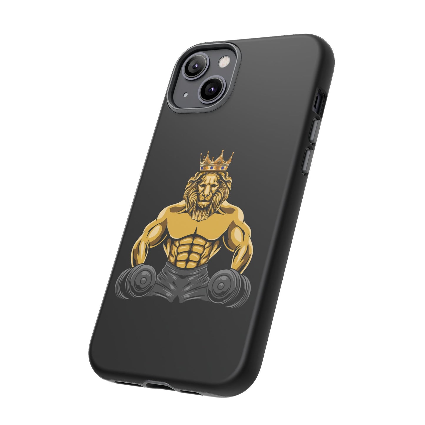 MUSCLE LION (grey) Cover