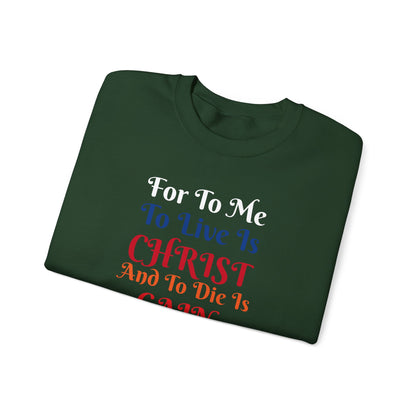 Born Again Christian Crewneck Sweatshirt - Unisex