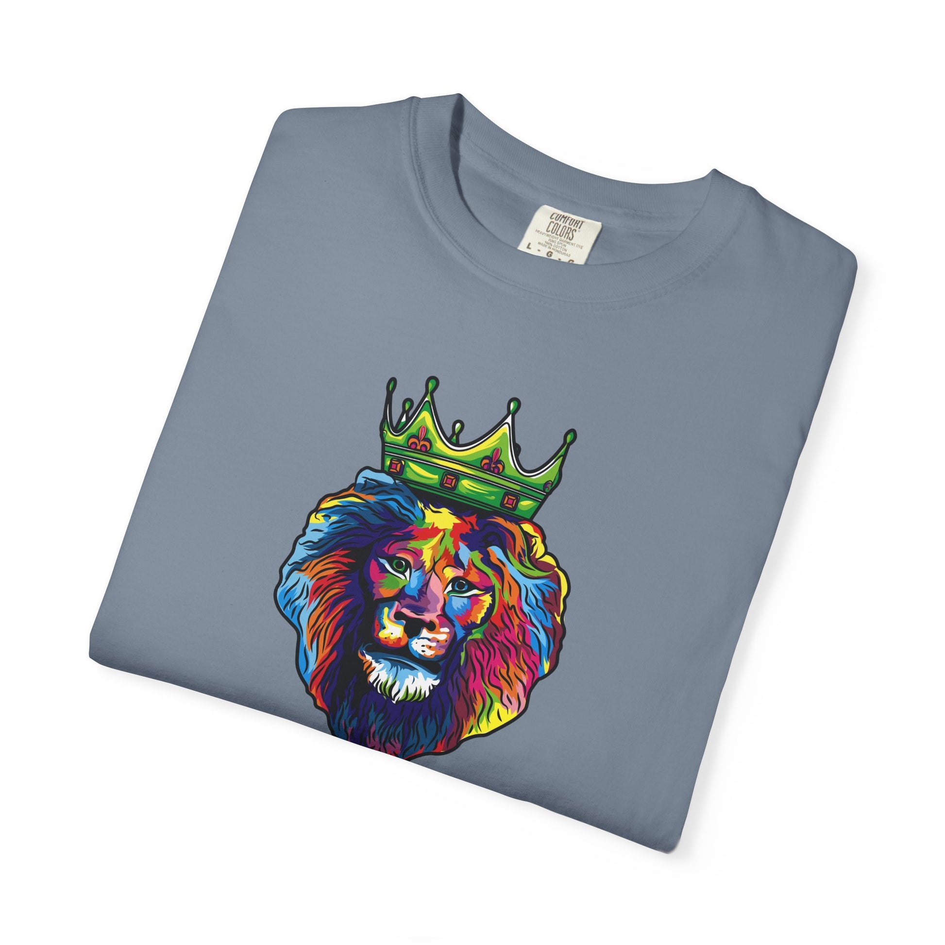 COLOR LION T-Shirt — "Free Style Faith" Colorful Tee - The Original