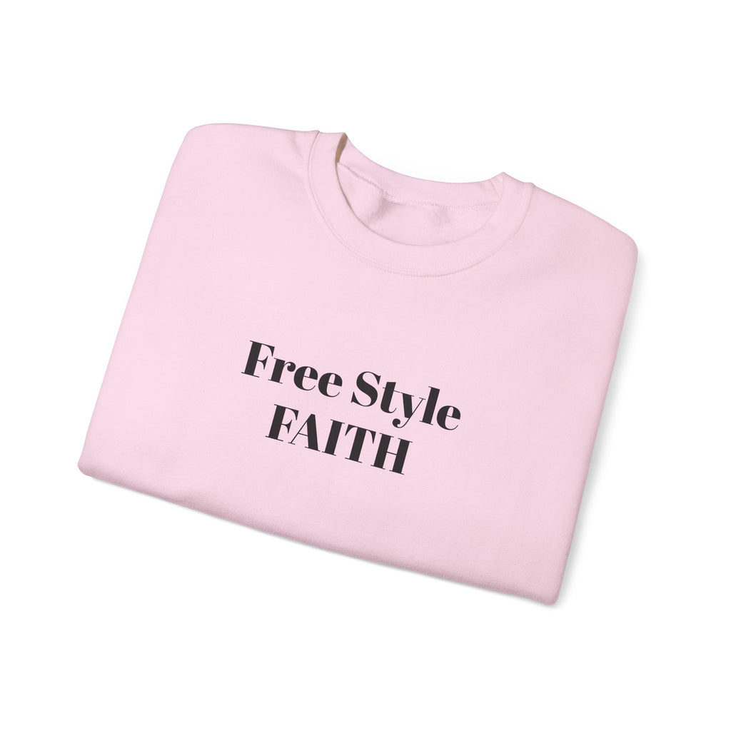 FREE STYLE FAITH Custom Kristen Sweatshirt – The Original – faithwear – streetwear with purpose