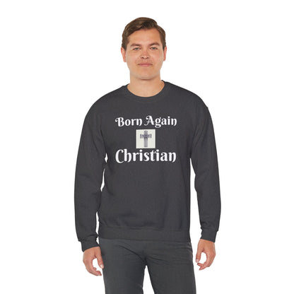 Born Again Christian Crewneck Sweatshirt - Unisex