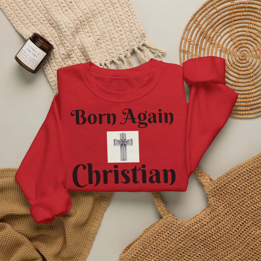 BOLD LINES: Born Again – Christian Unisex Sweatshirt | The Original