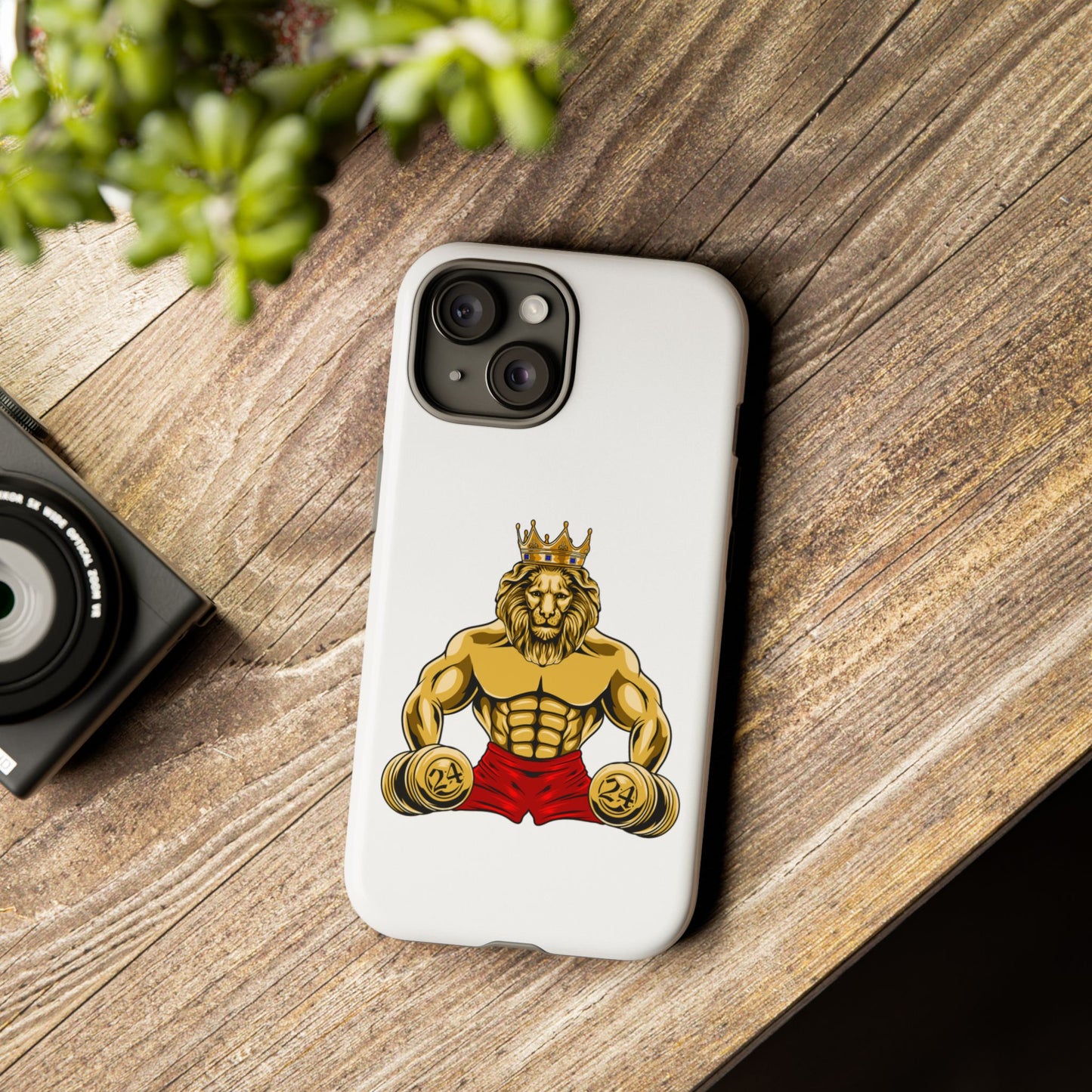 MUSCLE LION (red+24) Cover