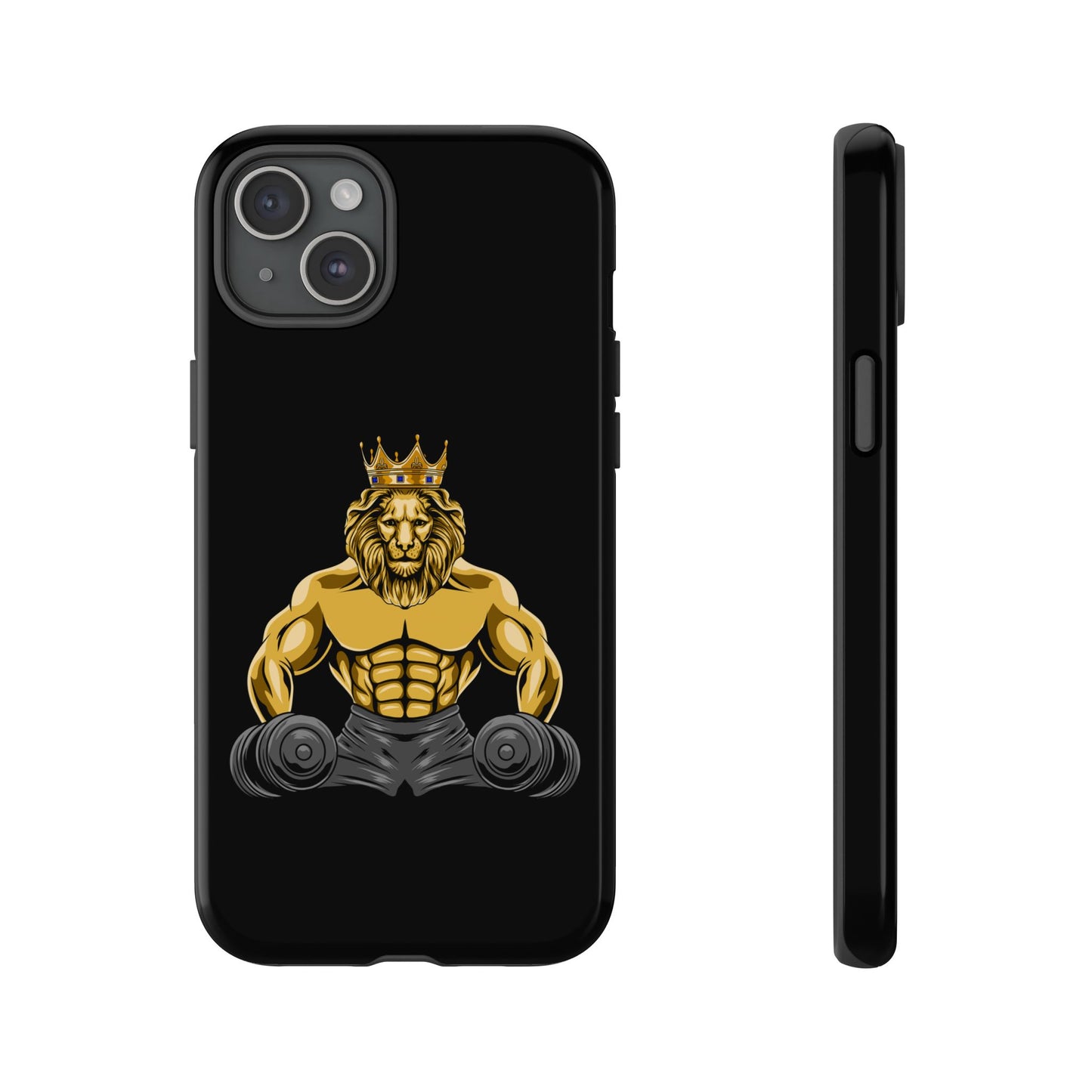 MUSCLE LION (grey) Cover