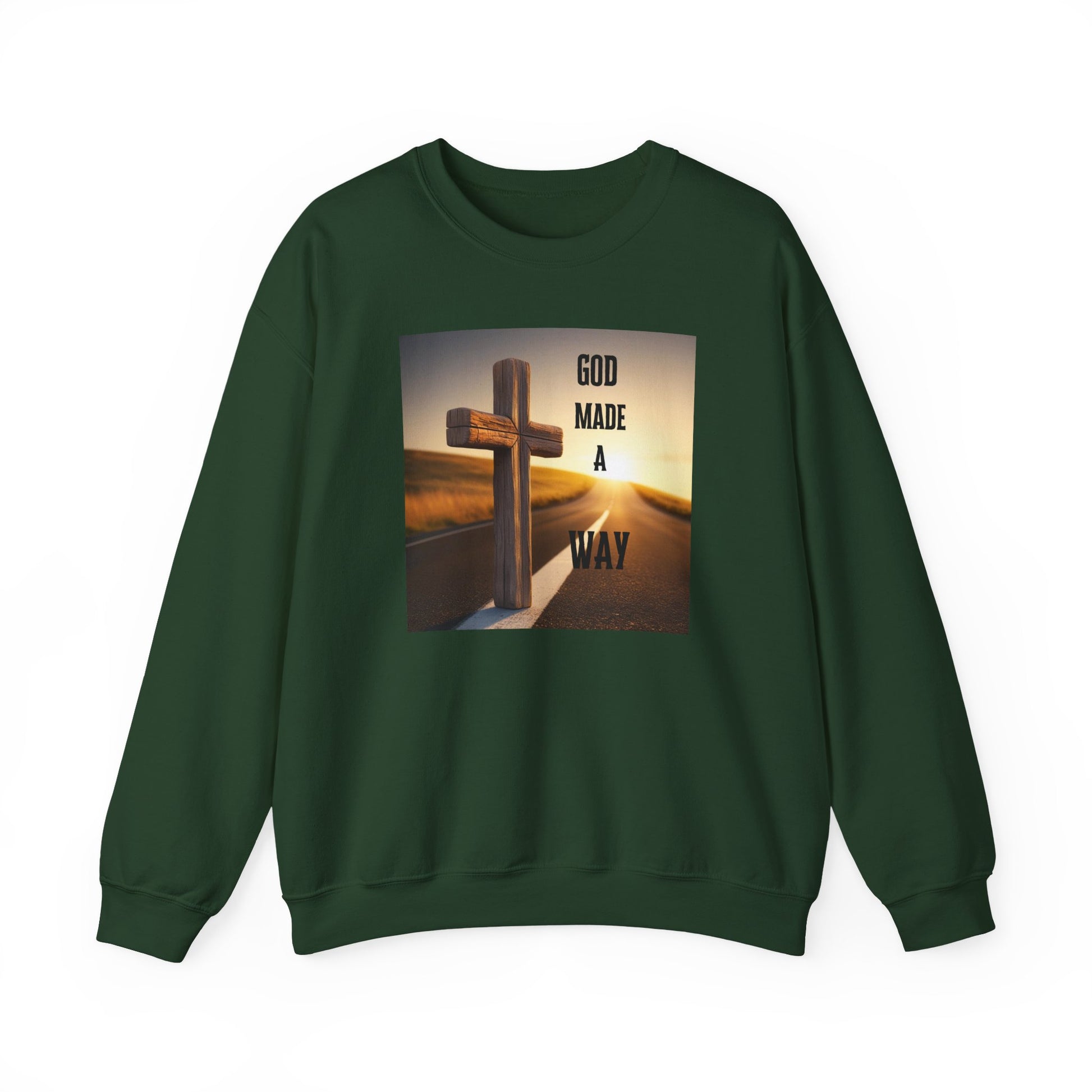 Faith-based unisex sweatshirt in cozy fit from The Original