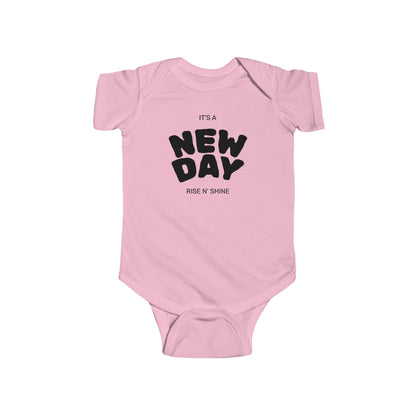 Faith-based newborn outfit with modern minimalist design, flat lay