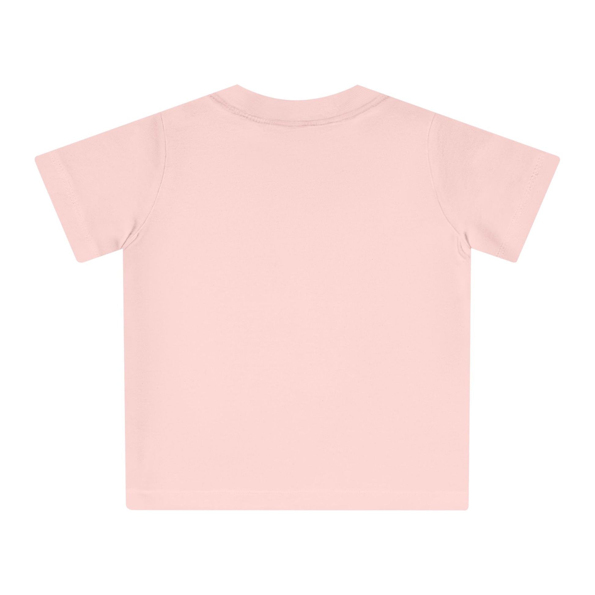 Back of LOYAL PRINCESS baby T-shirt in organic cotton with Christian design – The Original faithwear