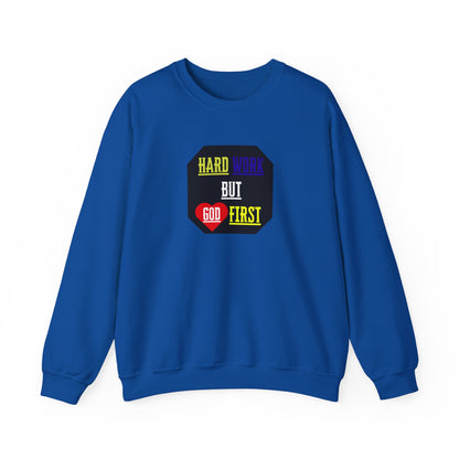 Flat lay of  blue sweatshirt from The Original
