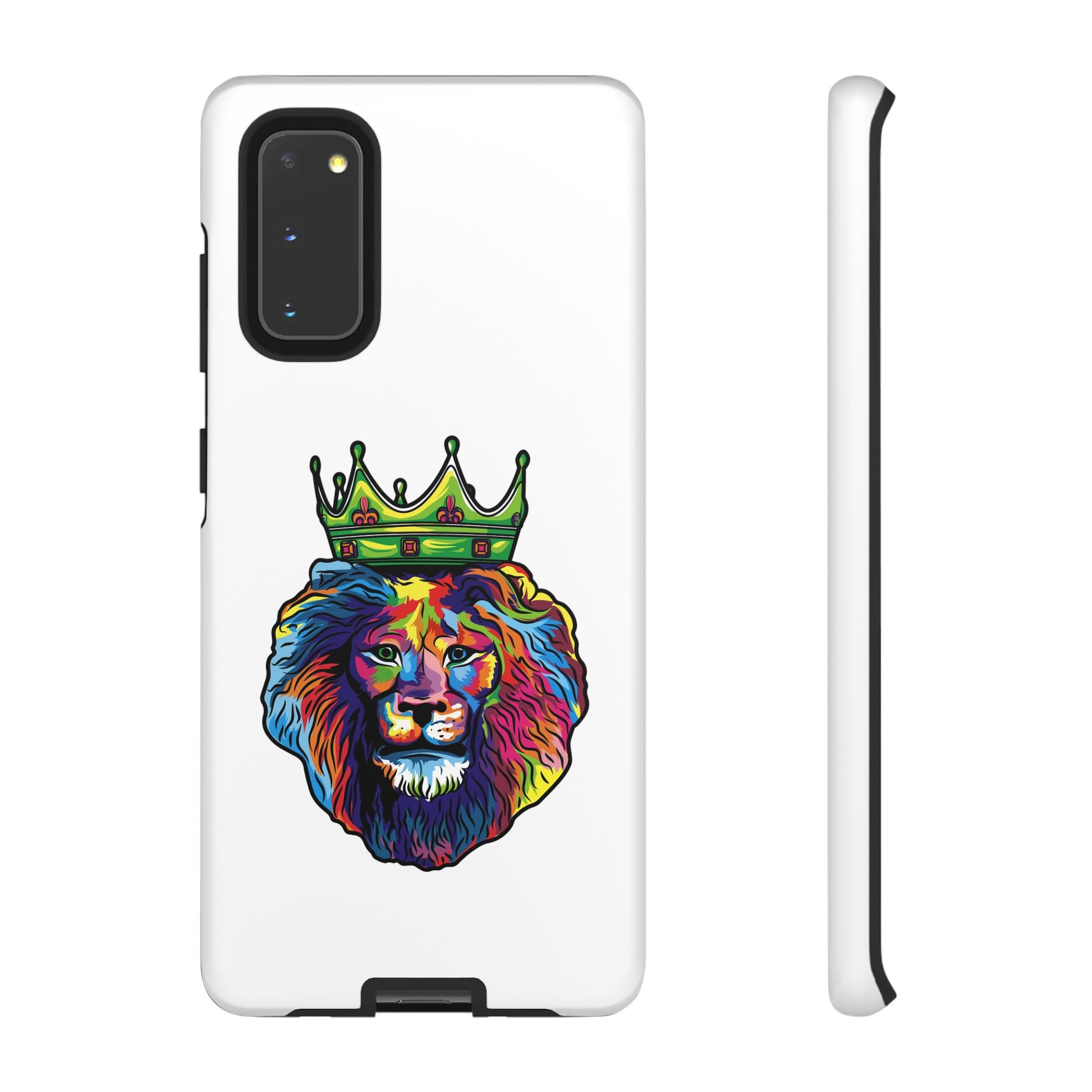 COLOR LION phone cover symbolizing strength and joy in Christ