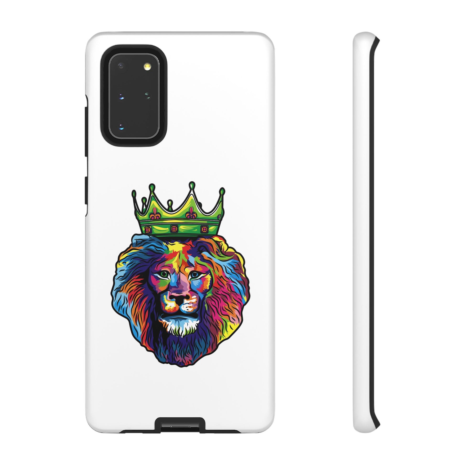 COLOR LION phone cover symbolizing strength and joy in Christ