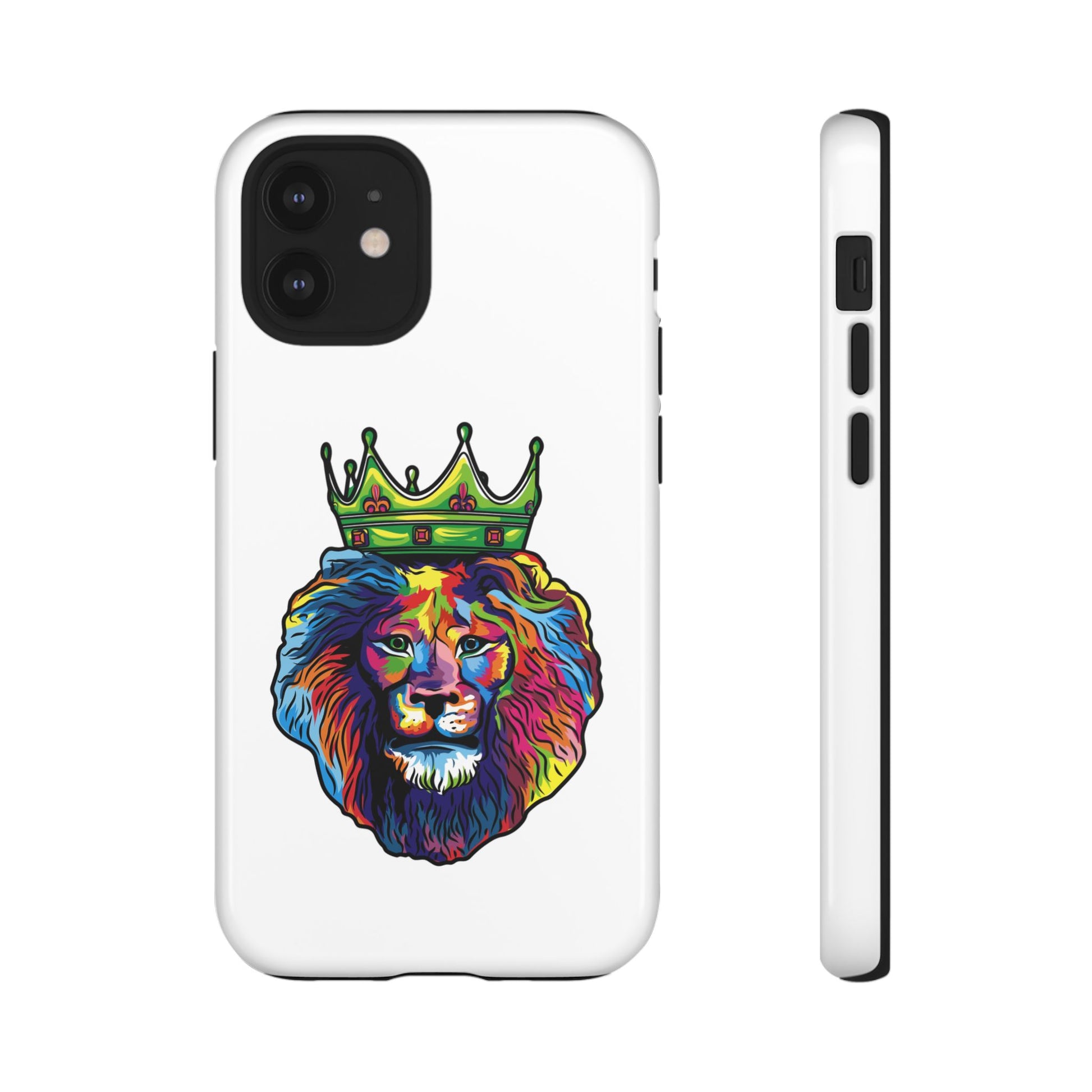 COLOR LION phone cover symbolizing strength and joy in Christ