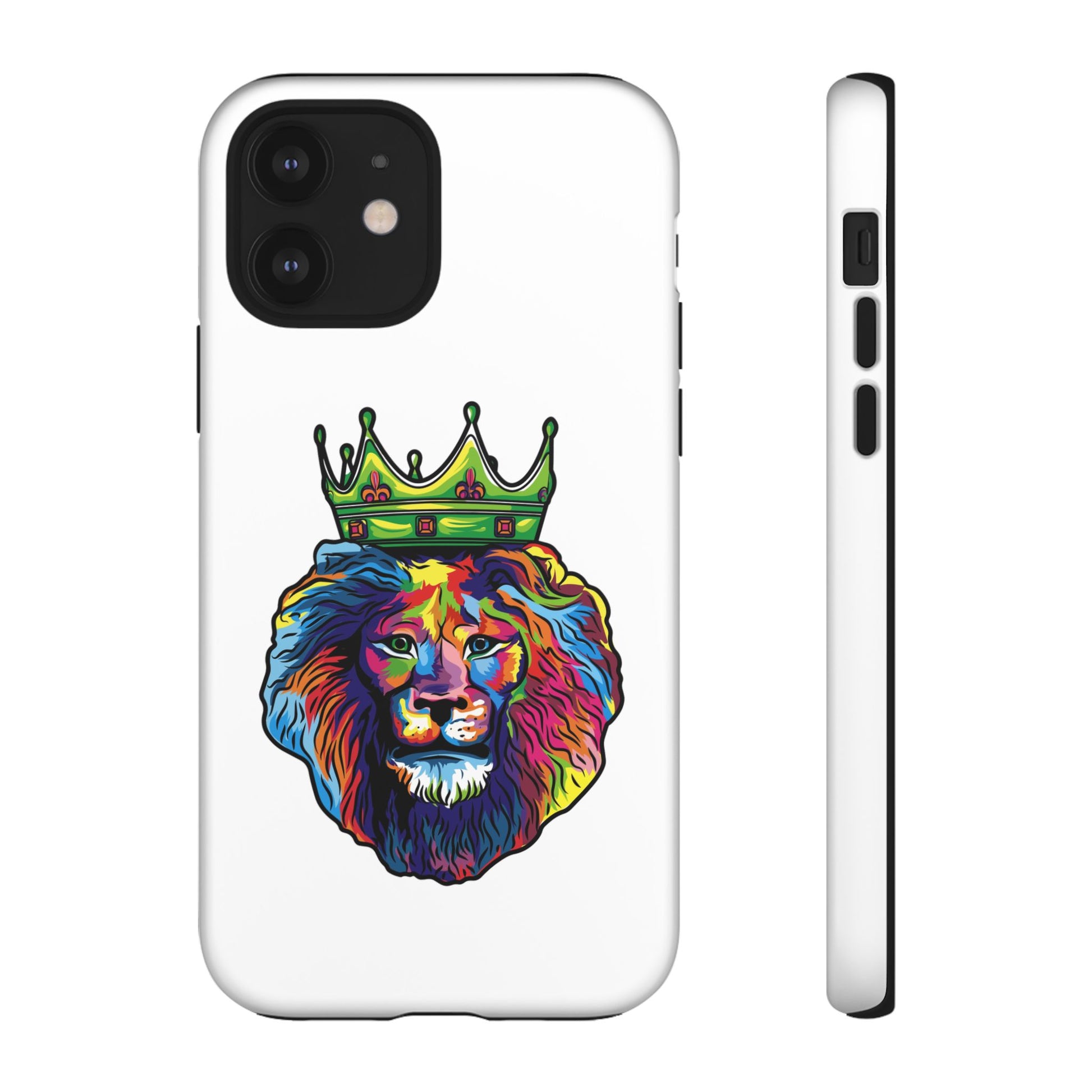 COLOR LION phone cover symbolizing strength and joy in Christ