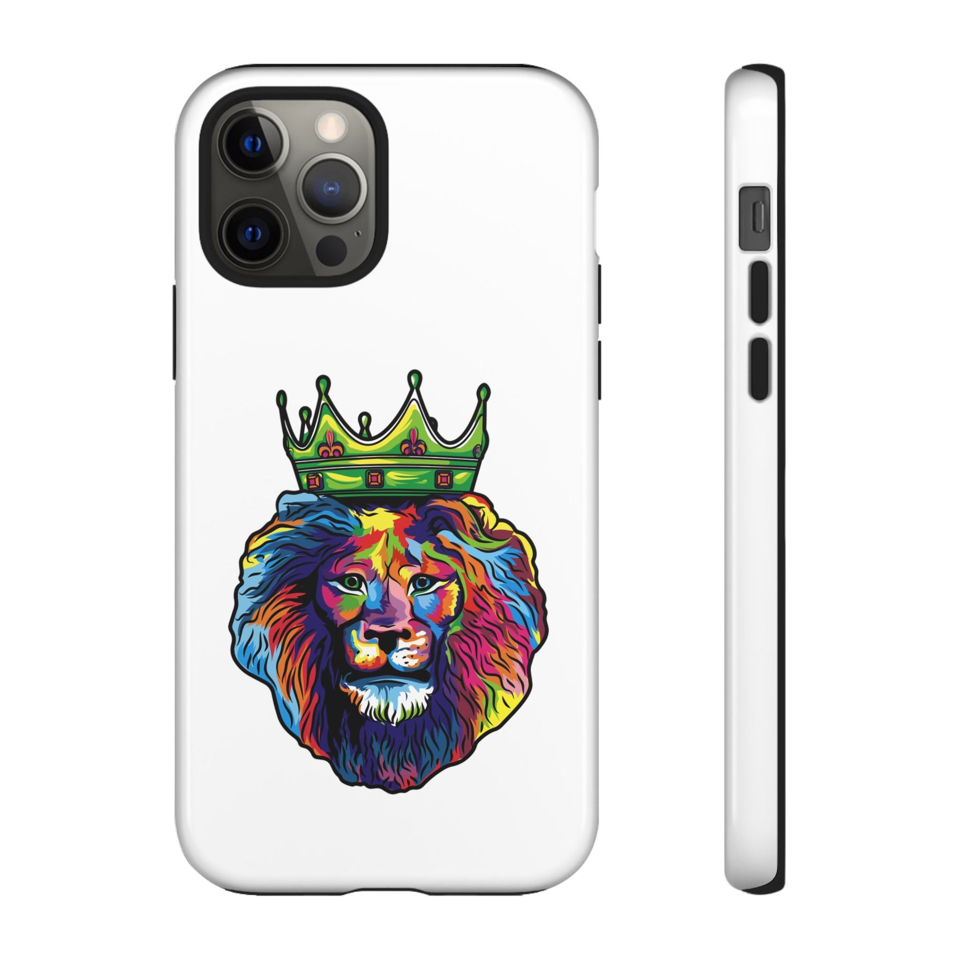 COLOR LION phone cover symbolizing strength and joy in Christ
