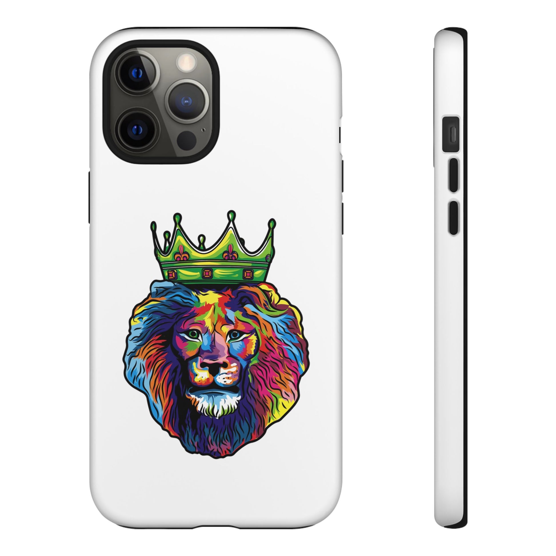 COLOR LION phone cover symbolizing strength and joy in Christ