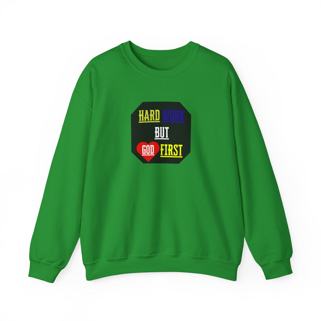 Unisex faithwear sweatshirt with bold lines design