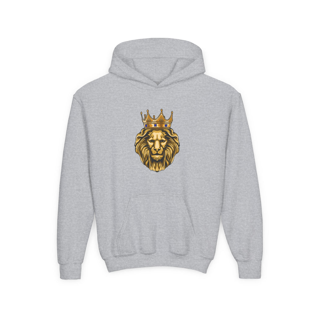 GOLD LION hoodie for school, play, and worship