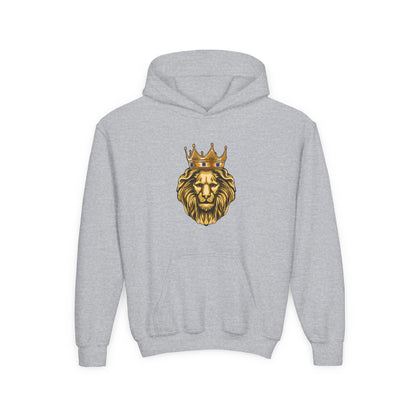 GOLD LION hoodie for school, play, and worship