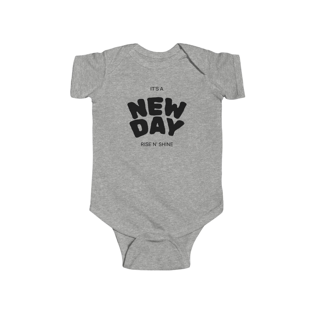 Faith-based newborn outfit with modern minimalist design, flat lay from The Original