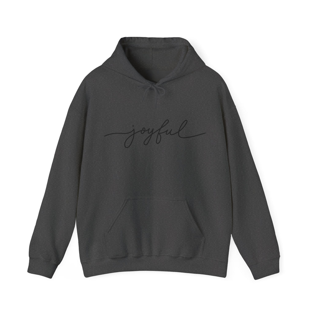 grey JOYFUL hoodie – streetwear with purpose by The Original