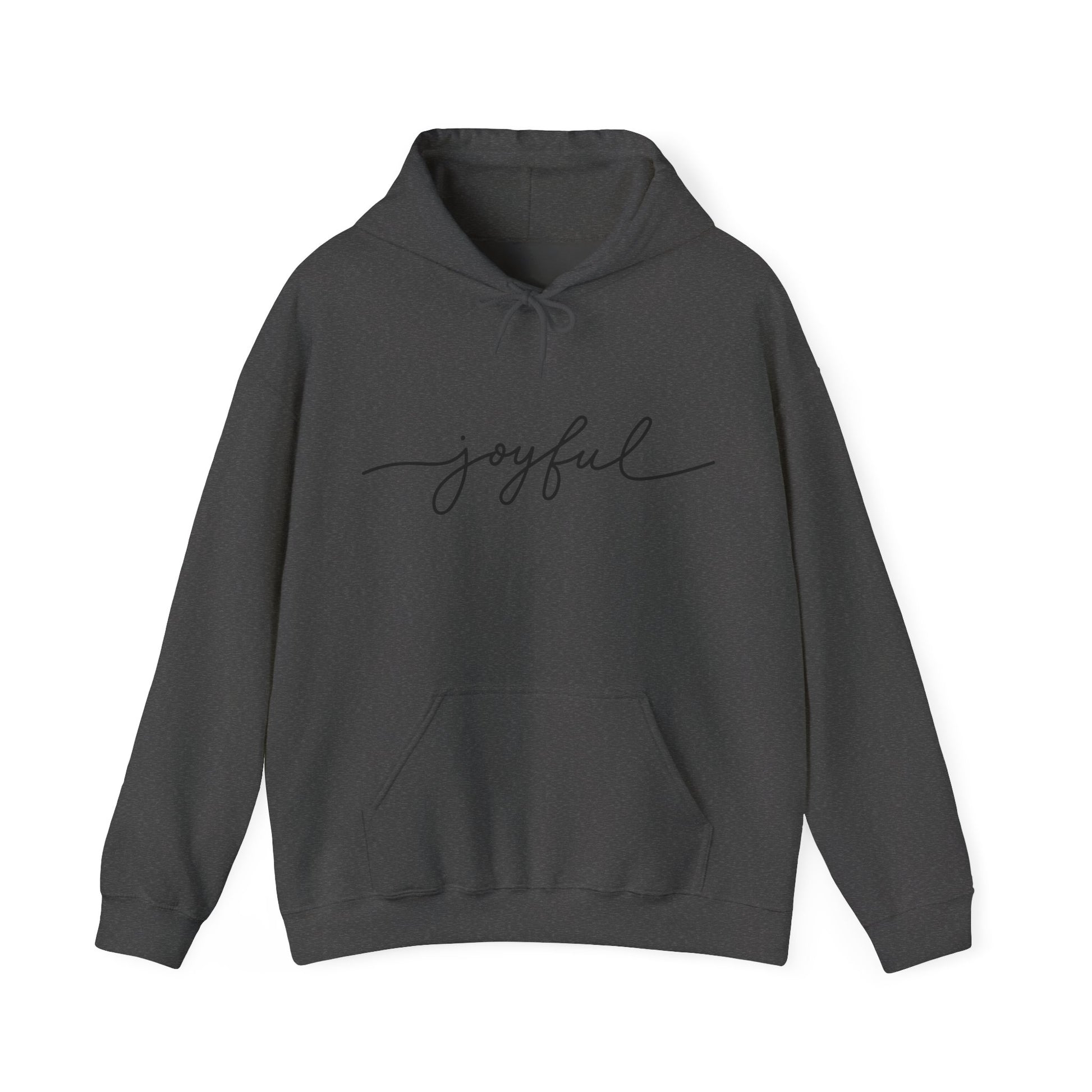 grey JOYFUL hoodie – streetwear with purpose by The Original