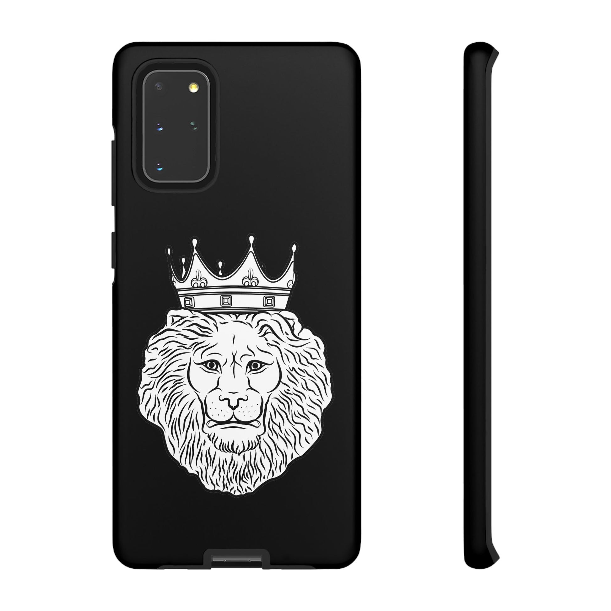 KING Black Christian Phone Case – The Original faithwear – front view