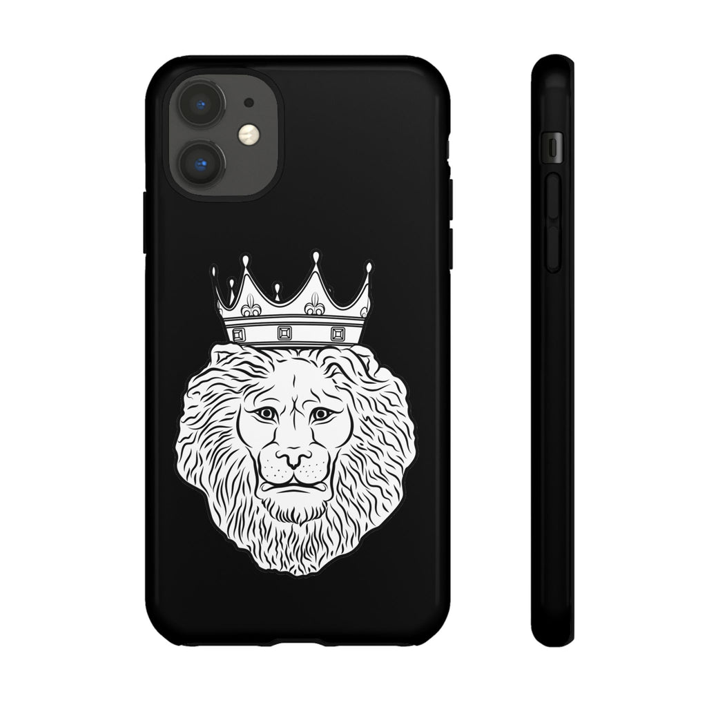 KING Black Christian Phone Case – The Original faithwear – front view