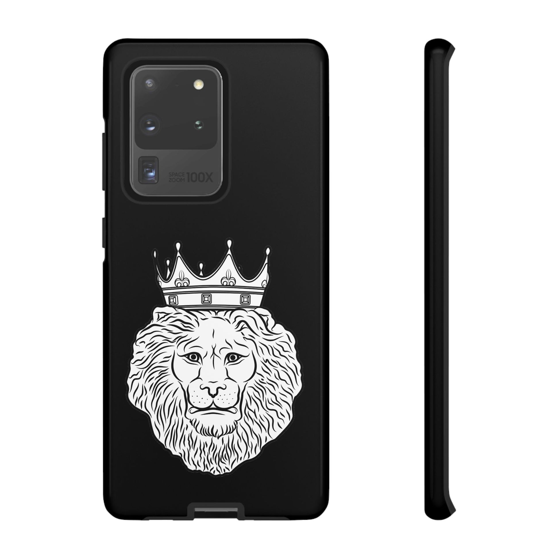 KING Black Christian Phone Case – The Original faithwear – front view