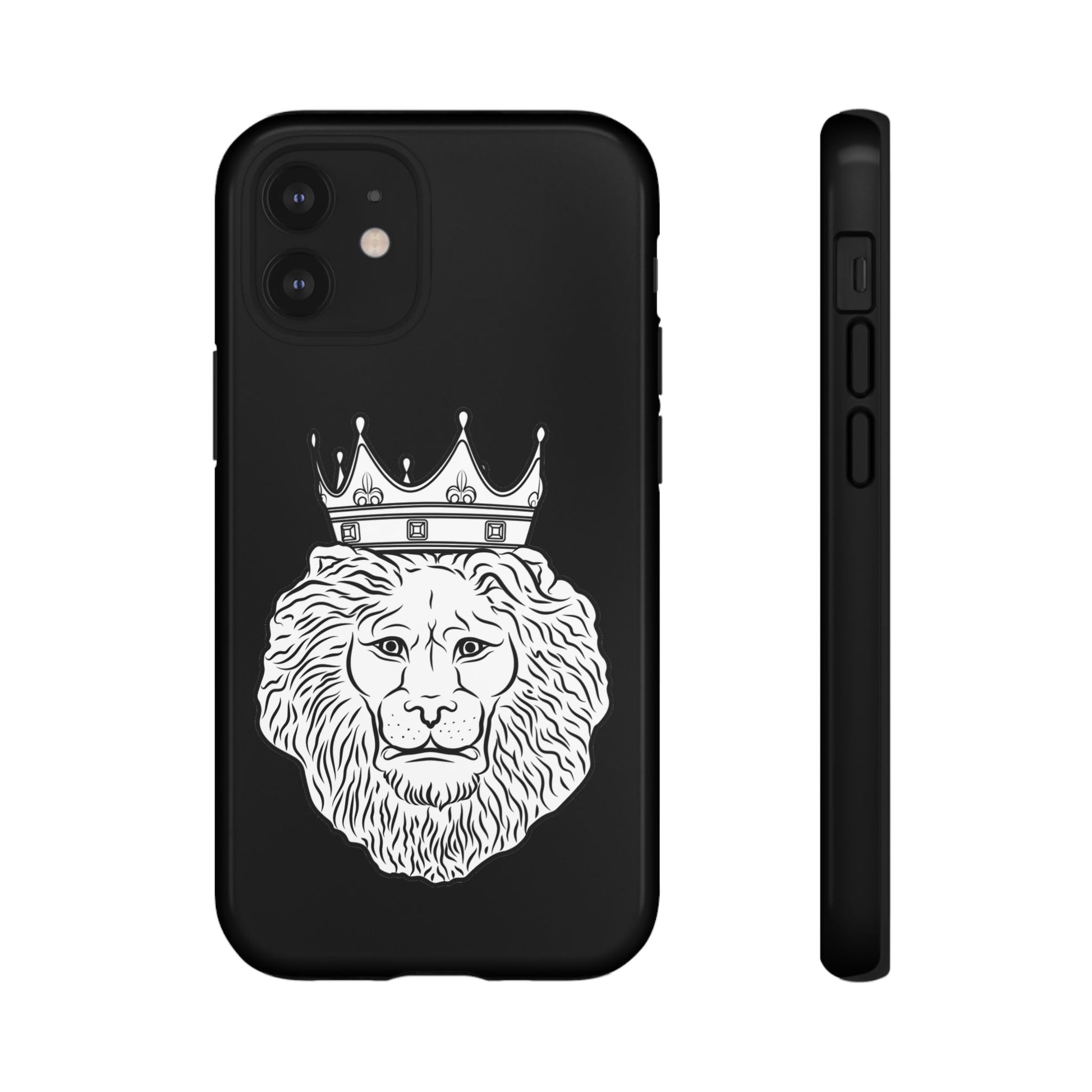 KING Black Christian Phone Case – The Original faithwear – front view