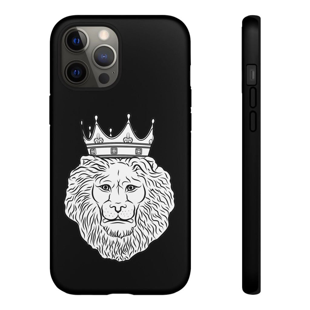 KING Black Christian Phone Case – The Original faithwear – front view
