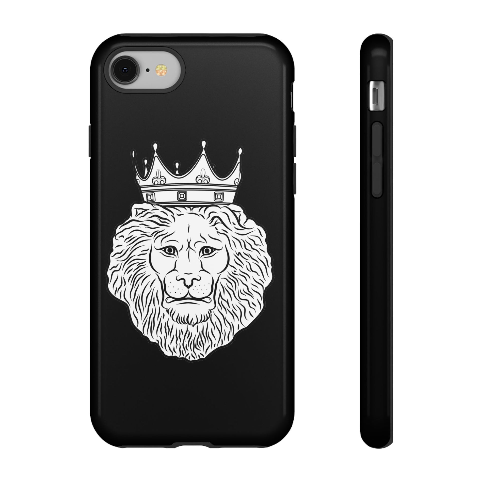 KING Black Christian Phone Case – The Original faithwear – front view