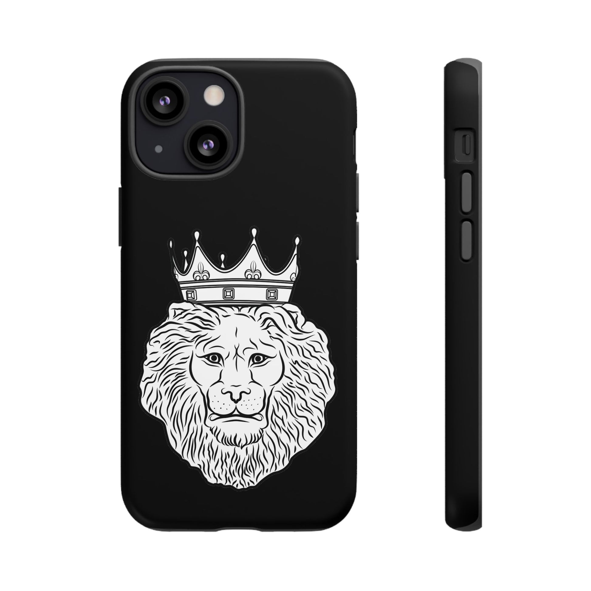 KING Black Christian Phone Case – The Original faithwear – front view