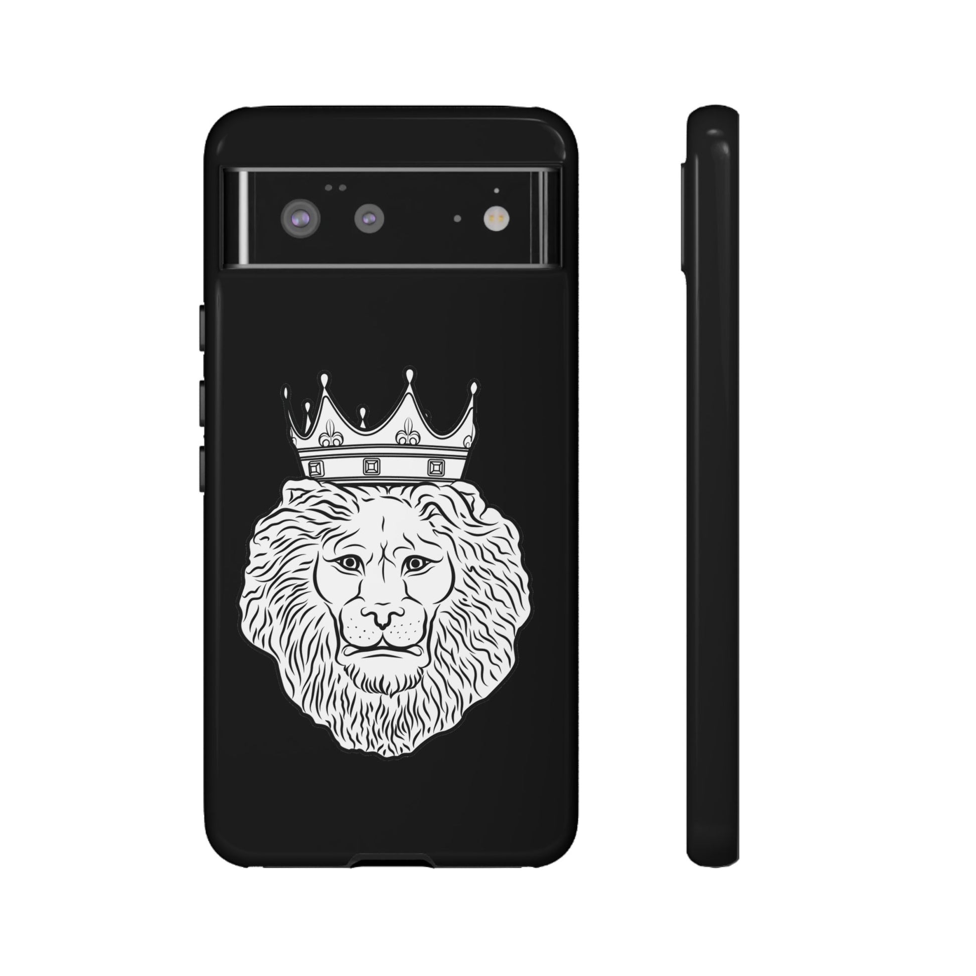 KING Black Christian Phone Case – The Original faithwear – front view