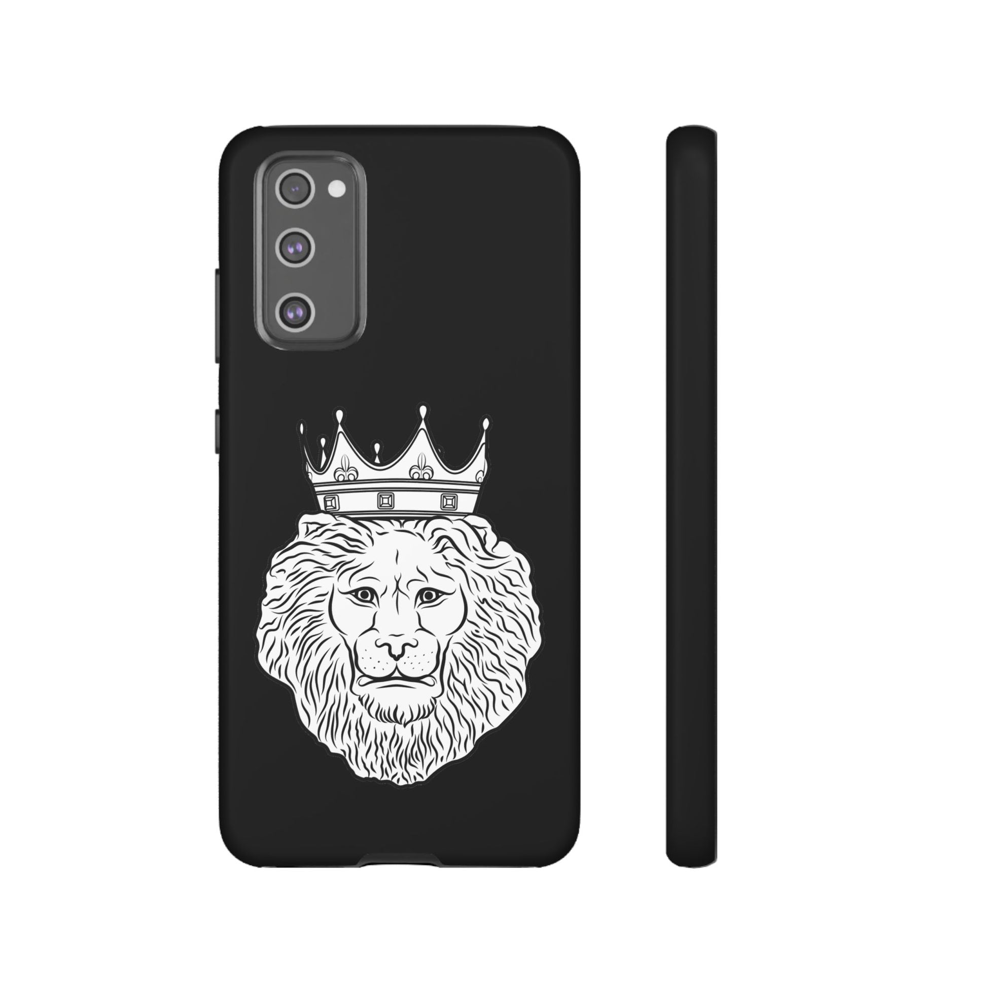 KING Black Christian Phone Case – The Original faithwear – front view