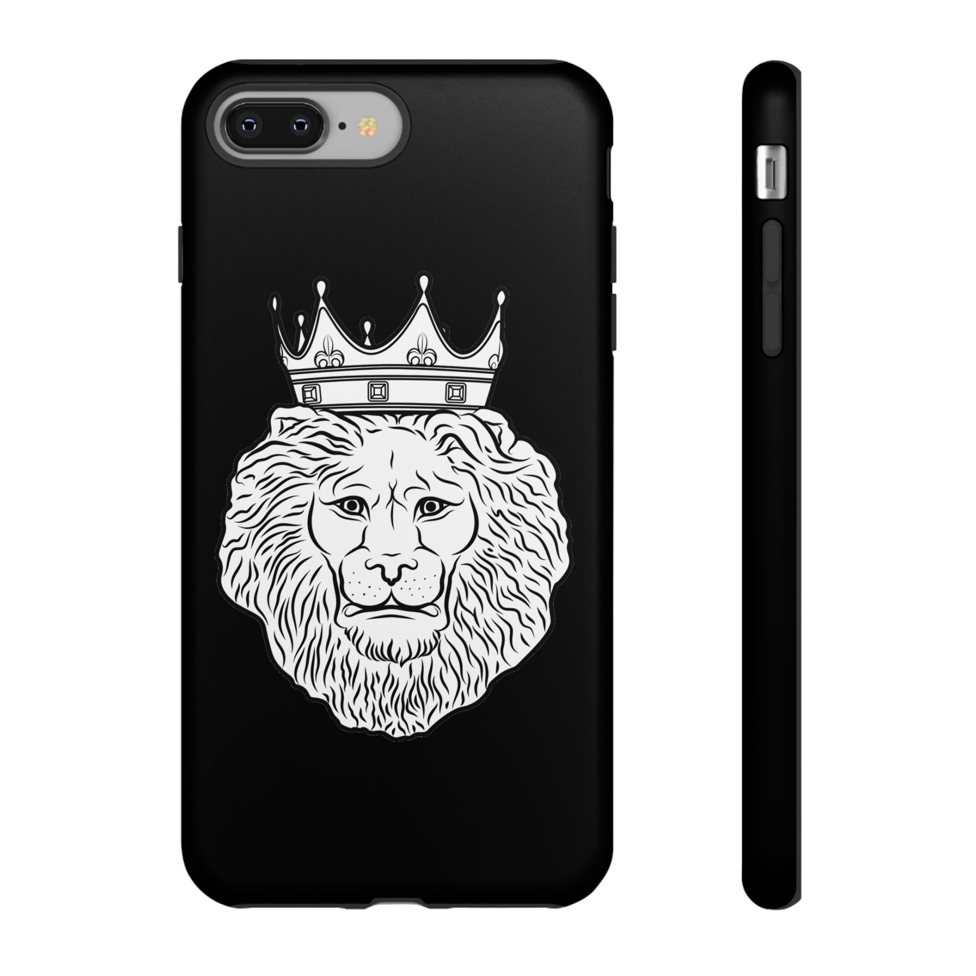 KING Black Christian Phone Case – The Original faithwear – front view