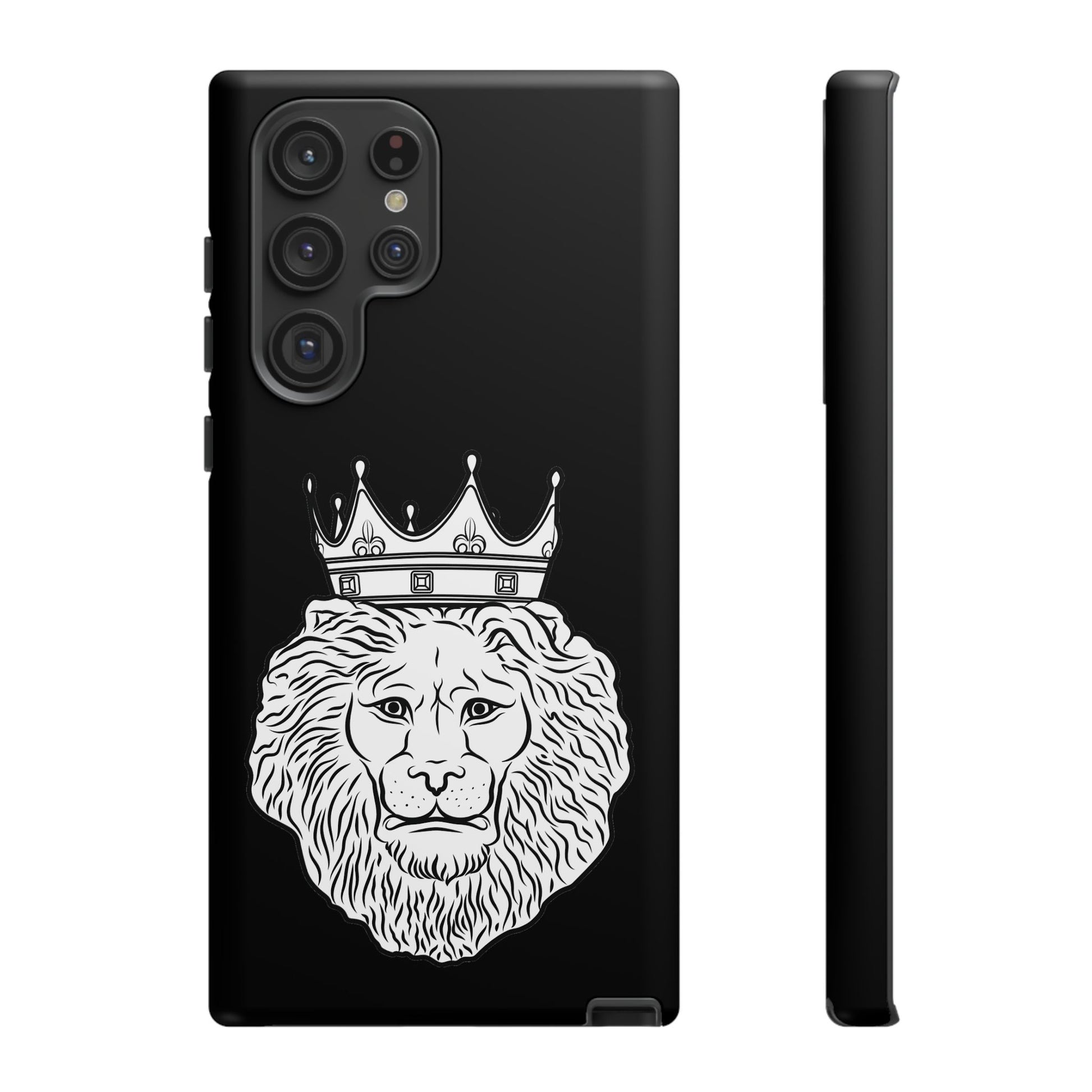 KING Black Christian Phone Case – The Original faithwear – front view
