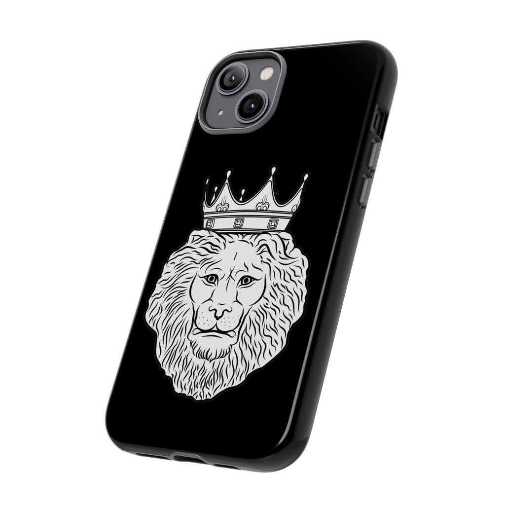 KING Black Christian Phone Case – The Original faithwear – front view