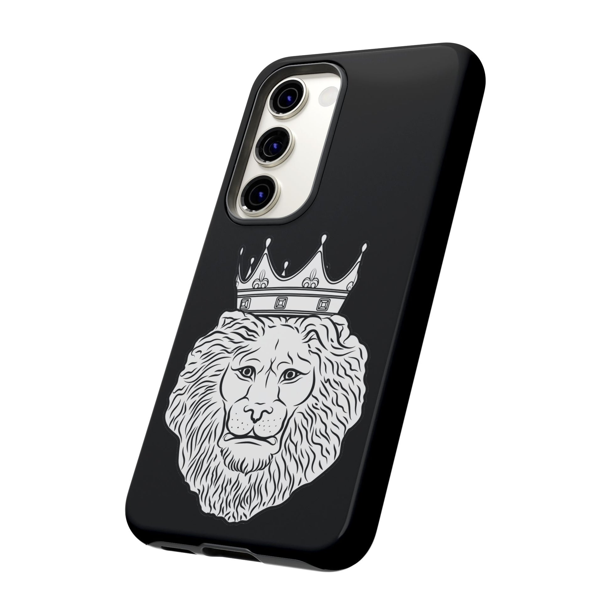 KING Black Christian Phone Case – The Original faithwear – front view