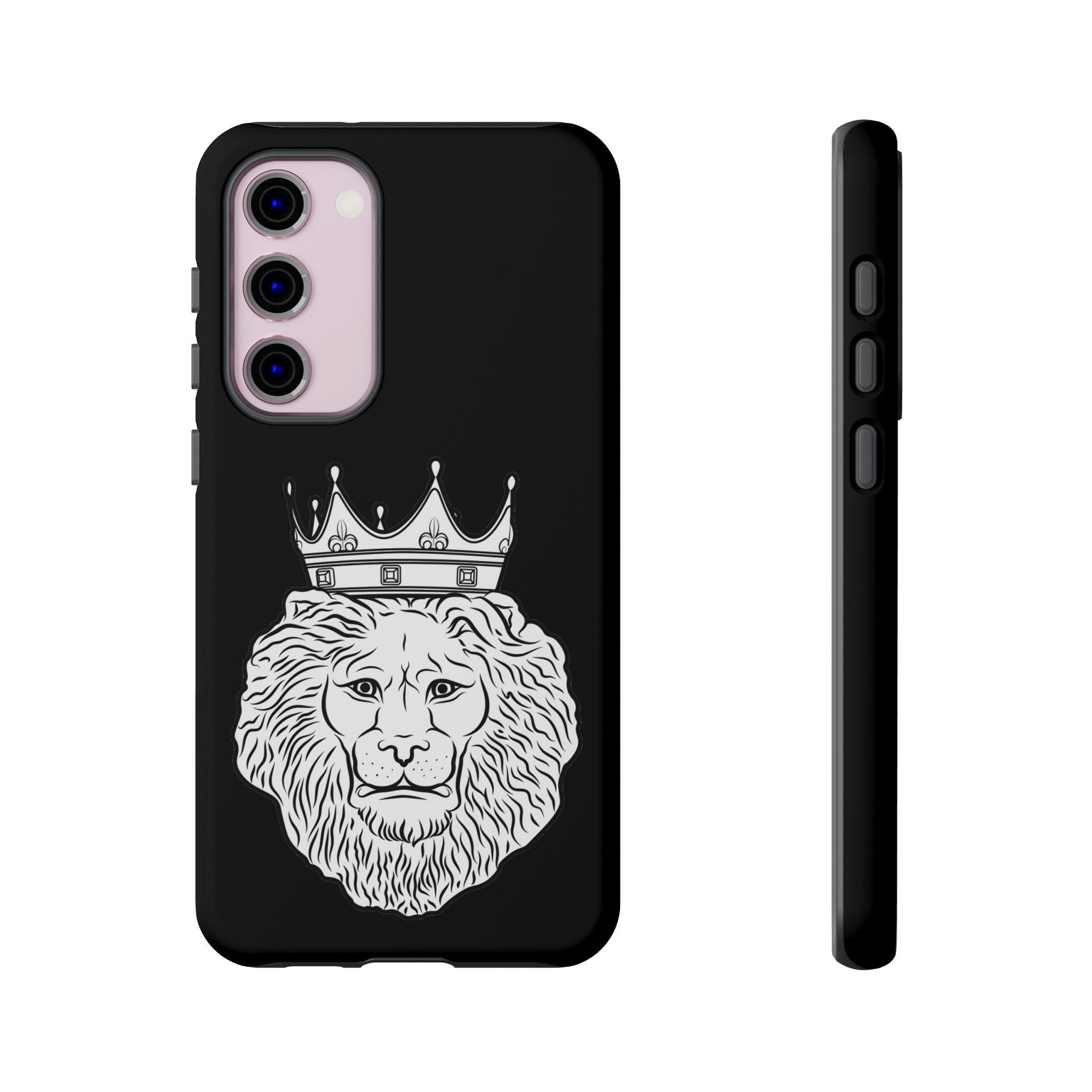 KING Black Christian Phone Case – The Original faithwear – front view