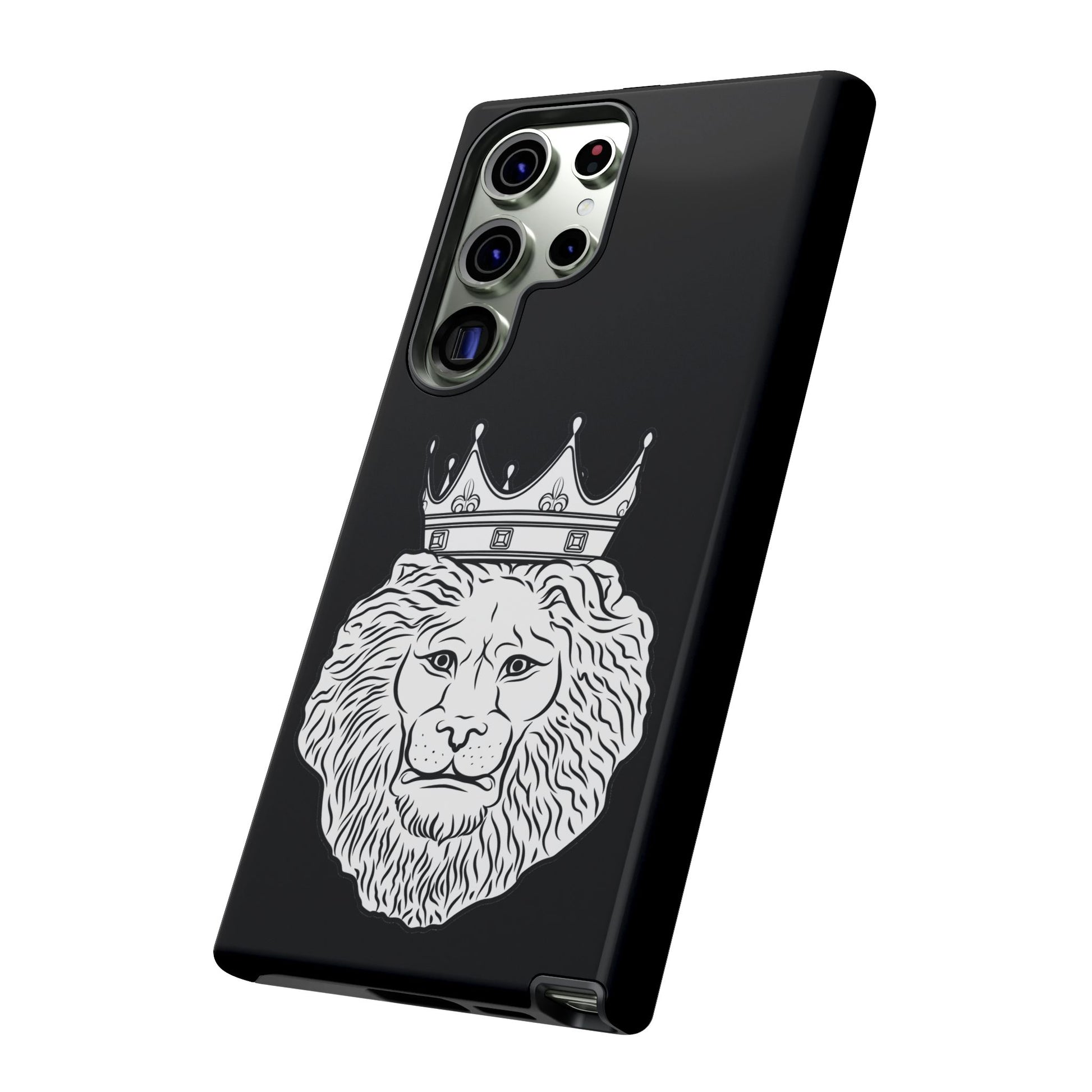 KING Black Christian Phone Case – The Original faithwear – front view
