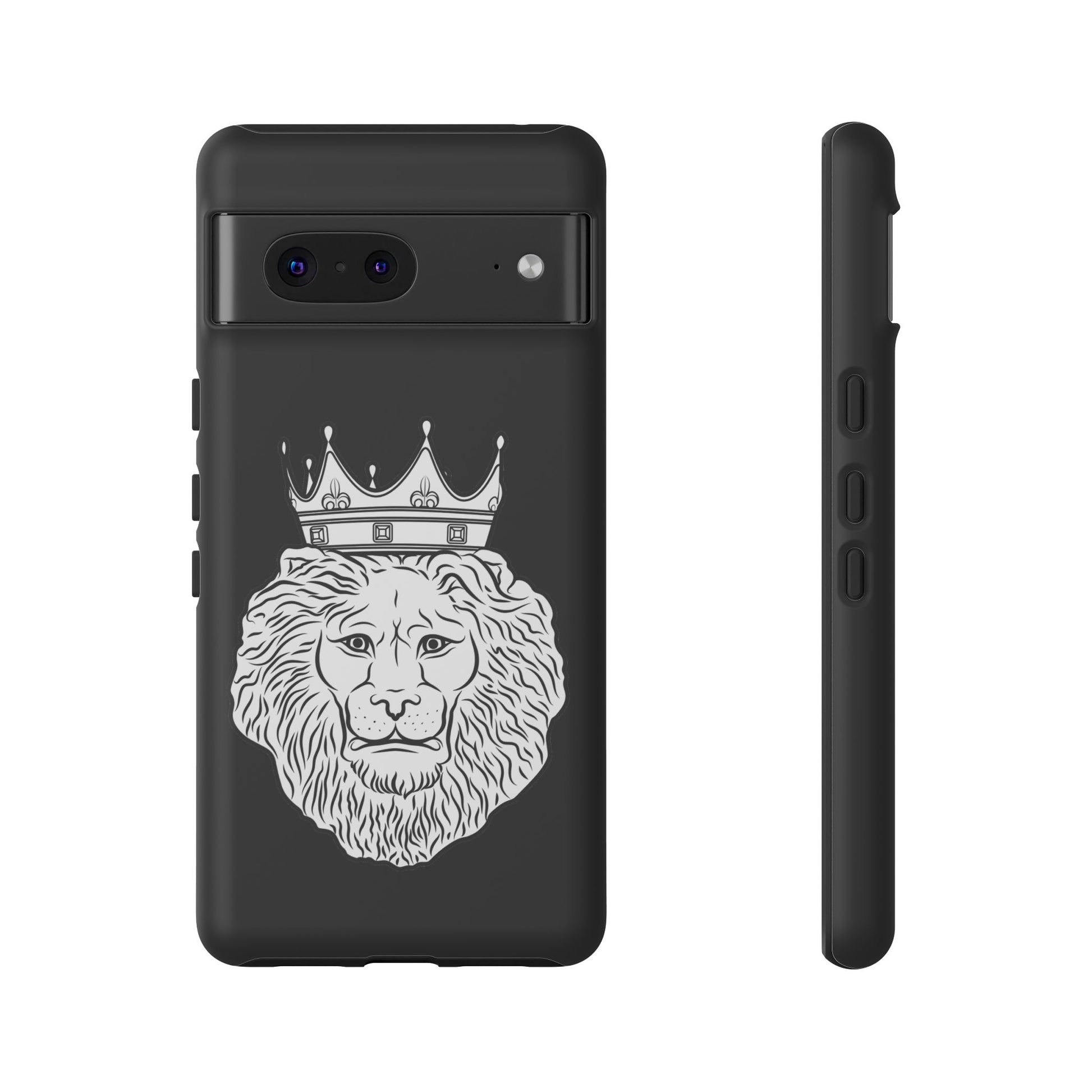 KING Black Christian Phone Case – The Original faithwear – front view