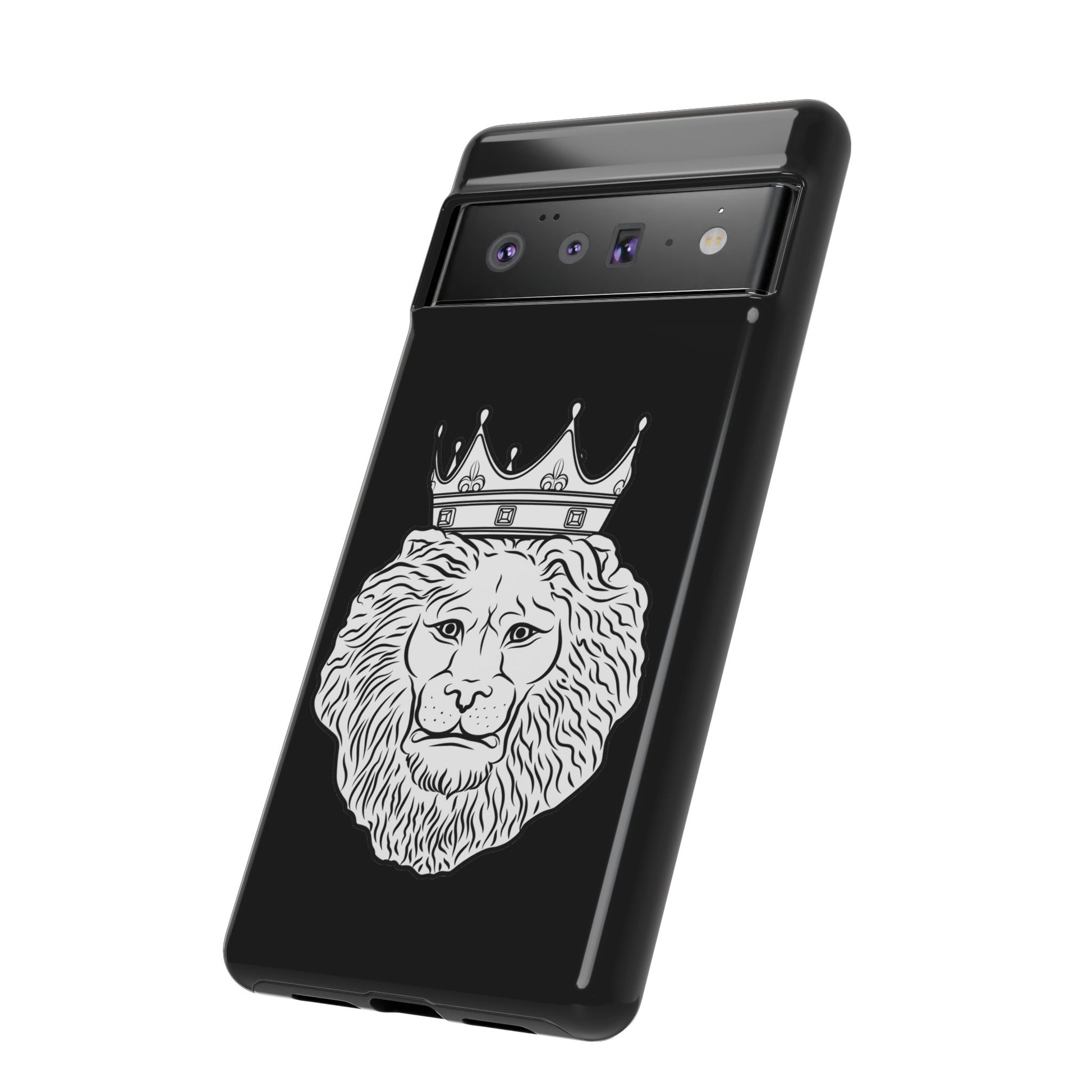 KING Black Christian Phone Case – The Original faithwear – front view
