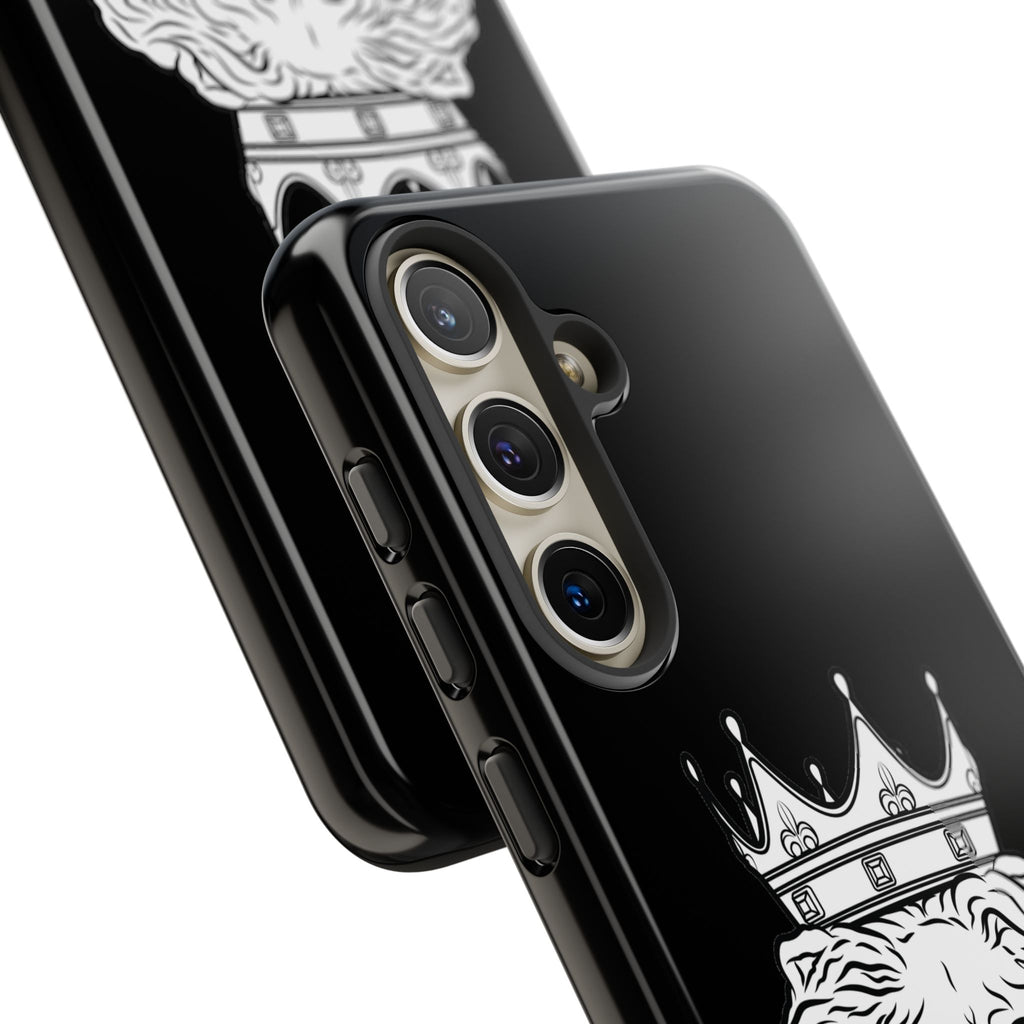 KING Black Christian Phone Case – The Original faithwear – front view
