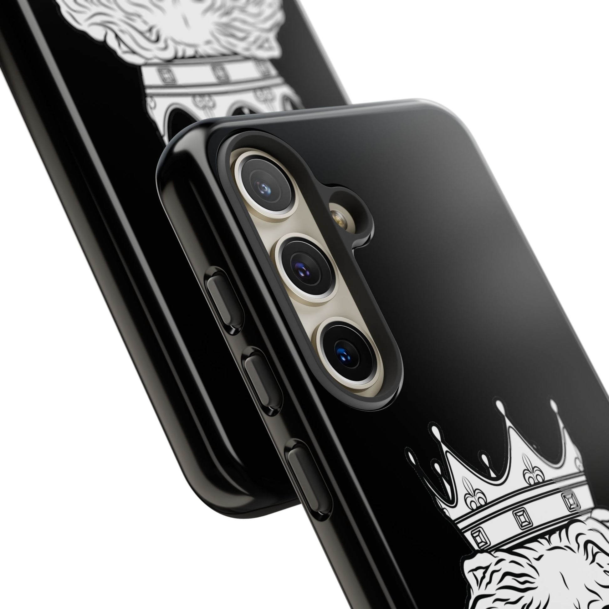 KING Black Christian Phone Case – The Original faithwear – front view